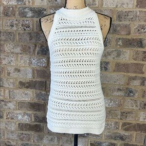 New with tags Banana Republic Organic Cotton Sweater in Cream